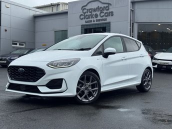 2022 FORD FIESTA 1.0T EcoBoost MHEV ST-Line Hatchback 5dr Petrol Hybrid Manual Euro 6 (s/s) (125 ps) &pound;13495.00