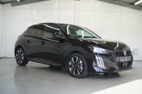 USED 2025 74 PEUGEOT 208 1.2 PureTech Allure Hatchback 5dr Petrol Manual Euro 6 (s/s) (100 ps) Nera Black, service history