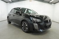 USED 2025 74 PEUGEOT 208 1.2 PureTech Allure Hatchback 5dr Petrol Manual Euro 6 (s/s) (100 ps) Nera Black, service history