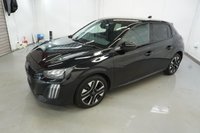 USED 2025 74 PEUGEOT 208 1.2 PureTech Allure Hatchback 5dr Petrol Manual Euro 6 (s/s) (100 ps) Nera Black, service history