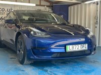 USED 2022 72 TESLA Model 3 Saloon 4dr Electric Auto RWD (241 bhp)+3 KEYS+1 OWNER FROM NEW+MEDIA+2 CABLES+PANORAMIC SUNROOF+ALLOYS+FULL LEATHER HEATED SEATS+PARK CONTROL WITH CAMERA+DIGITAL DASH+POWER BOOT+BLUETOOTH+NAV+AUTOPILOT+CLIMATE+CRUISE 3 KEYS+1 OWNER FROM NEW+MEDIA+2 CABLES+PANORAMIC SUNROOF+ALLOYS+FULL LEATHER HEATED SEATS+PARK CONTROL WITH CAMERA+DIGITAL DASH+POWER BOOT+BLUETOOTH+NAV+AUTOPILOT+CLIMATE+CRUISE+HPI CLEAR
