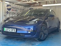 USED 2022 72 TESLA Model 3 Saloon 4dr Electric Auto RWD (241 bhp)+3 KEYS+1 OWNER FROM NEW+MEDIA+2 CABLES+PANORAMIC SUNROOF+ALLOYS+FULL LEATHER HEATED SEATS+PARK CONTROL WITH CAMERA+DIGITAL DASH+POWER BOOT+BLUETOOTH+NAV+AUTOPILOT+CLIMATE+CRUISE 3 KEYS+1 OWNER FROM NEW+MEDIA+2 CABLES+PANORAMIC SUNROOF+ALLOYS+FULL LEATHER HEATED SEATS+PARK CONTROL WITH CAMERA+DIGITAL DASH+POWER BOOT+BLUETOOTH+NAV+AUTOPILOT+CLIMATE+CRUISE+HPI CLEAR