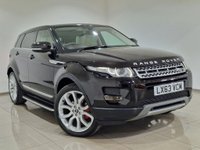 USED 2013 63 LAND ROVER RANGE ROVER EVOQUE 2.2 SD4 Prestige Barolo Black SUV 5dr Diesel Auto 4WD Euro 5 (190 ps) 
