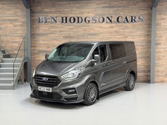 2023 FORD TRANSIT CUSTOM 2.0 320 EcoBlue MS-RT Crew Van Double Cab 5dr Diesel Auto L1 H1 Euro 6 (170 ps) &pound;34995.00
