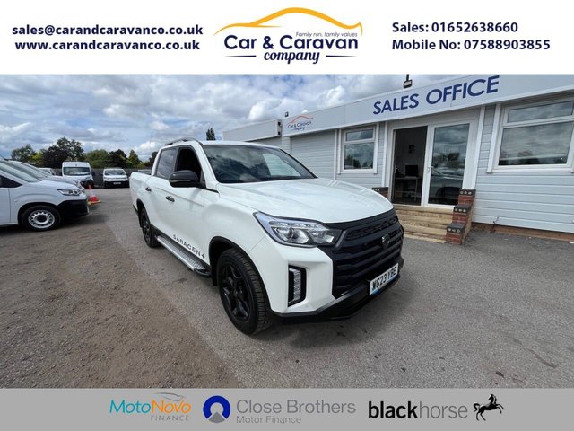 View our Ssangyong Musso 2.2D Saracen Plus Pickup Double Cab 4dr Diesel Auto 4WD LWB Euro 6 (202 ps)