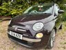 USED 2014 14 FIAT 500 1.2 Lounge Hatchback 3dr Petrol Manual Euro 6 (s/s) (69 bhp) 