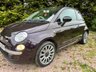 USED 2014 14 FIAT 500 1.2 Lounge Hatchback 3dr Petrol Manual Euro 6 (s/s) (69 bhp) 