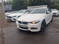 USED 2015 15 BMW 3 SERIES 2.0 320d M Sport Auto Euro 5 (s/s) 4dr BUSINESS MEDIA + BLACK LEATHER