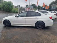 USED 2015 15 BMW 3 SERIES 2.0 320d M Sport Auto Euro 5 (s/s) 4dr BUSINESS MEDIA + BLACK LEATHER