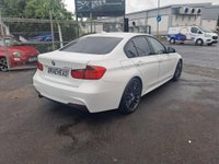 USED 2015 15 BMW 3 SERIES 2.0 320d M Sport Auto Euro 5 (s/s) 4dr BUSINESS MEDIA + BLACK LEATHER