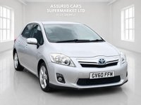 USED 2010 60 TOYOTA AURIS 1.8 VVT-h T4 Hatchback 5dr Petrol Hybrid CVT Euro 5 (s/s) (136 ps) Auto_&pound;20 Tax_Hybrid_Low Miles_Ulez
