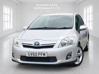 USED 2010 60 TOYOTA AURIS 1.8 VVT-h T4 Hatchback 5dr Petrol Hybrid CVT Euro 5 (s/s) (136 ps) Auto_&pound;20 Tax_Hybrid_Low Miles_Ulez
