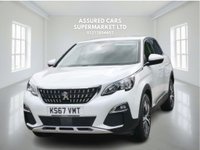 USED 2018 67 PEUGEOT 3008 1.6 BlueHDi Allure SUV 5dr Diesel EAT Euro 6 (s/s) (120 ps) Auto_SUV_Diesel_UezFree
