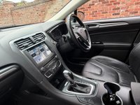 USED 2018 18 FORD MONDEO 1.5T EcoBoost Titanium Hatchback 5dr Petrol Auto Euro 6 (s/s) (160 ps) 2 OWNERS, FULL  SERVICE HISTORY, 1YR MOT, NAV, HEATED LEATHER, ALLOYS, DUAL AIR CON, BLUETOOTH, CRUISE, PARKING SENSORS, DAB RADIO CD, E/WINDOWS, R/LOCKING, FREE WARRANTY, FINANCE AVAILABLE, HPI CLEAR, PART EXCHANGE WELCOME,