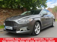 2018 FORD MONDEO 1.5T EcoBoost Titanium Hatchback 5dr Petrol Auto Euro 6 (s/s) (160 ps) &pound;9950.00