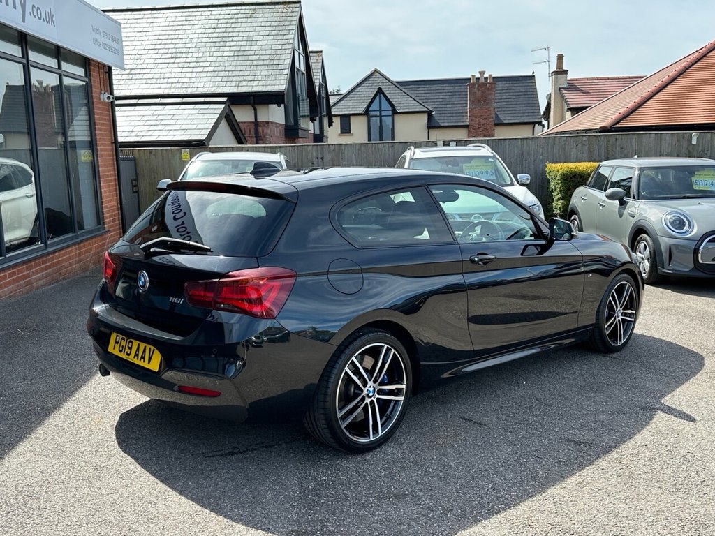 USED 2019 19 BMW 1 SERIES 1.5 118i GPF M Sport Shadow Edition Hatchback 3dr Petrol Manual Euro 6 (s/s) (136 ps) Rev Cam Htd Seats Finance Available