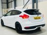 USED 2015 15 FORD FOCUS 2.0 TDCi ST-3 Hatchback 5dr Diesel Manual Euro 6 (s/s) (185 ps) White with Full Black Leather Recaro Interior | Reverse Camera | Bluetooth Media | Sat Nav | ULEZ OK