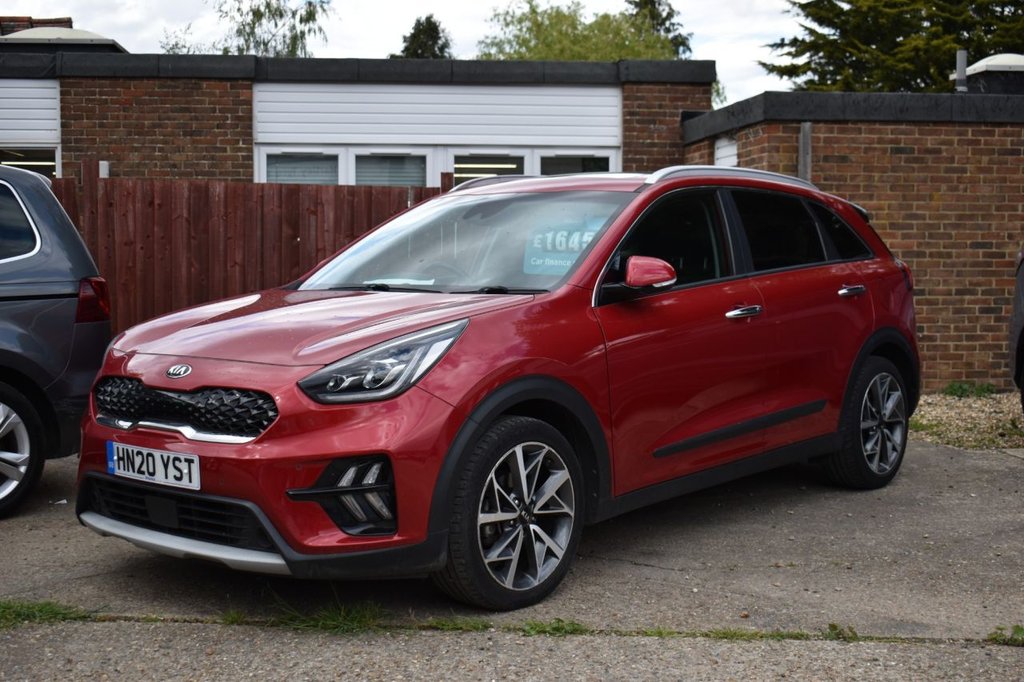 Red 2020 Kia Niro 1.6 GDi 4 Hatchback Front-wheel drive Automatic