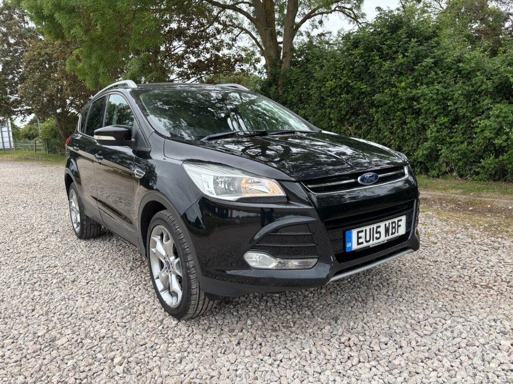 USED 2015 15 FORD KUGA 1.5T EcoBoost Titanium SUV 5dr Petrol Manual 2WD Euro 6 (s/s) (150 ps) &pound;ZERO DEPOSIT FINANCE