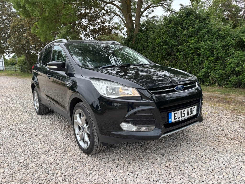 USED 2015 15 FORD KUGA 1.5T EcoBoost Titanium SUV 5dr Petrol Manual 2WD Euro 6 (s/s) (150 ps) &pound;ZERO DEPOSIT FINANCE