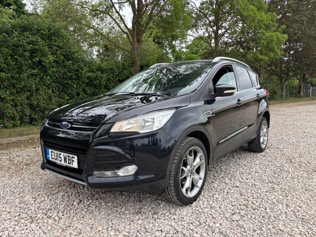 USED 2015 15 FORD KUGA 1.5T EcoBoost Titanium SUV 5dr Petrol Manual 2WD Euro 6 (s/s) (150 ps) &pound;ZERO DEPOSIT FINANCE