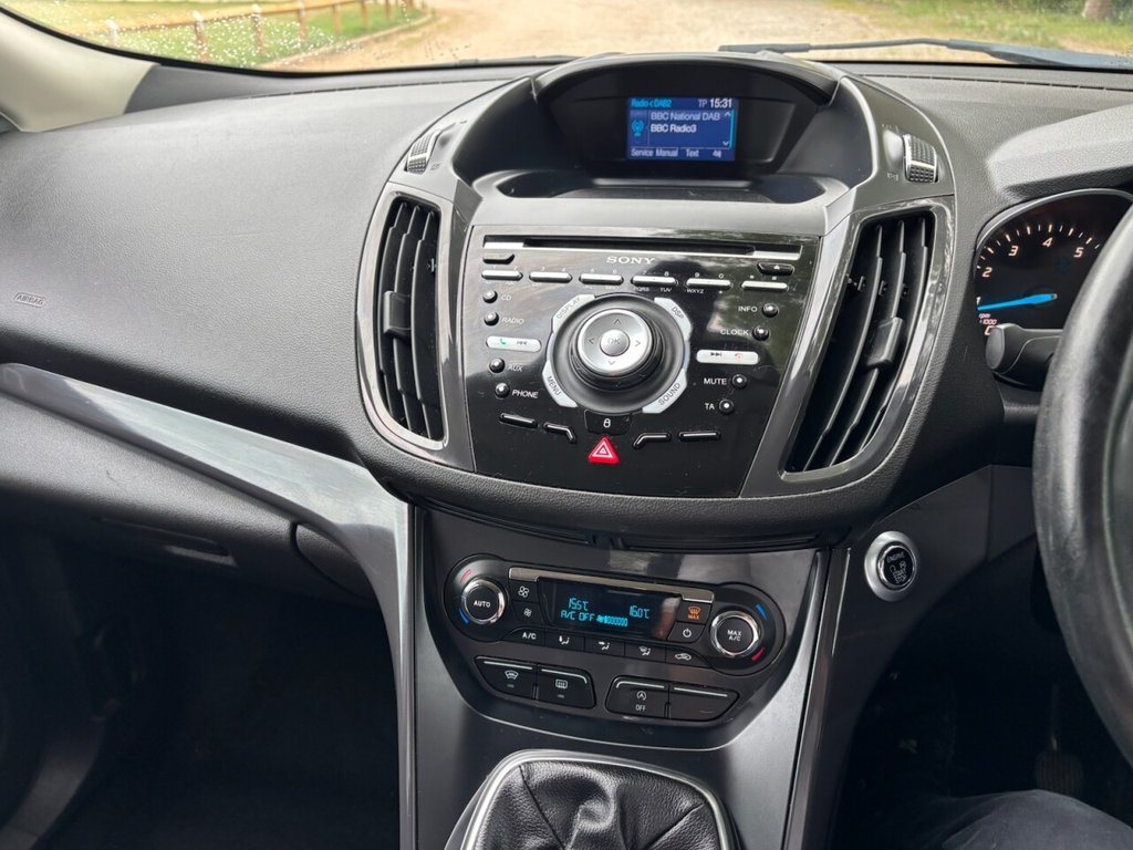 USED 2015 15 FORD KUGA 1.5T EcoBoost Titanium SUV 5dr Petrol Manual 2WD Euro 6 (s/s) (150 ps) &pound;ZERO DEPOSIT FINANCE