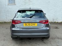 USED 2015 15 AUDI A3 1.6 TDI S line Sportback 5dr Diesel Manual Euro 6 (s/s) (110 ps) THIS LOVELY S LINE AUDI A3 COMES WITH AN MOT UNTIL APRIL 2027, COMPREHENSIVE SERVICE HISTORY, HALF LEATHER INTERIOR, DAB RADIO, BLUETOOTH AND MUCH MORE