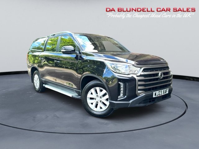 View our Ssangyong Musso 2.2D Rebel Pickup Double Cab 4dr Diesel Auto 4WD Euro 6 (181 ps)