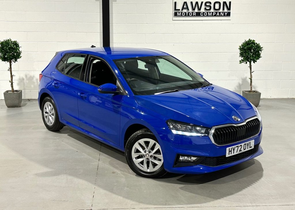 USED 2022 72 SKODA FABIA 1.0 MPI SE Comfort Hatchback 5dr Petrol Manual Euro 6 (s/s) (80 ps) 