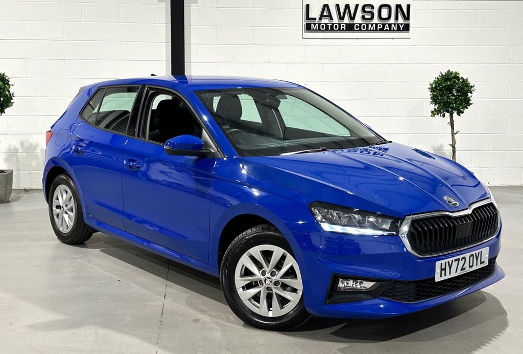 USED 2022 72 SKODA FABIA 1.0 MPI SE Comfort Hatchback 5dr Petrol Manual Euro 6 (s/s) (80 ps) 