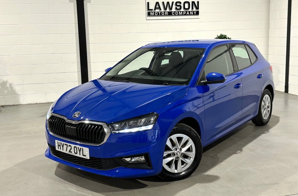 USED 2022 72 SKODA FABIA 1.0 MPI SE Comfort Hatchback 5dr Petrol Manual Euro 6 (s/s) (80 ps) 