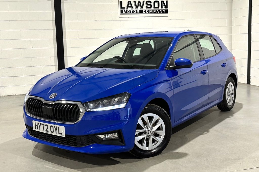 USED 2022 72 SKODA FABIA 1.0 MPI SE Comfort Hatchback 5dr Petrol Manual Euro 6 (s/s) (80 ps) 