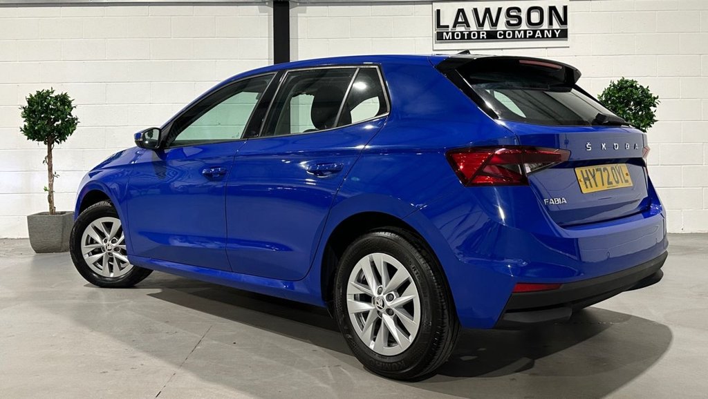 USED 2022 72 SKODA FABIA 1.0 MPI SE Comfort Hatchback 5dr Petrol Manual Euro 6 (s/s) (80 ps) 