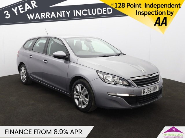 View our Peugeot 308 SW range