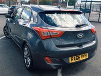 USED 2017 66 HYUNDAI I30 1.6 CRDi Blue Drive Premium Hatchback 5dr Diesel Manual Euro 6 (s/s) (136 ps) 