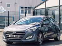 USED 2017 66 HYUNDAI I30 1.6 CRDi Blue Drive Premium Hatchback 5dr Diesel Manual Euro 6 (s/s) (136 ps) 