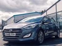 USED 2017 66 HYUNDAI I30 1.6 CRDi Blue Drive Premium Hatchback 5dr Diesel Manual Euro 6 (s/s) (136 ps) 