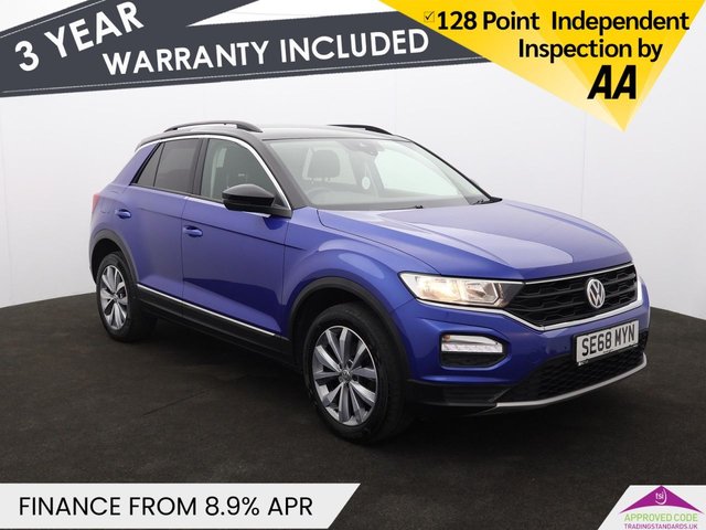View our Volkswagen T-Roc 1.5 TSI GPF EVO Design SUV 5dr Petrol Manual Euro 6 (s/s) (150 ps)
