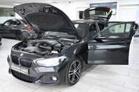 USED 2018 BMW 1 SERIES 1.5 118i M Sport Shadow Edition Hatchback 5dr Petrol Auto Euro 6 (s/s) (136 ps) SAT NAV LEATHERS H-SEAT SENSORS