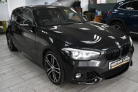 USED 2018 BMW 1 SERIES 1.5 118i M Sport Shadow Edition Hatchback 5dr Petrol Auto Euro 6 (s/s) (136 ps) SAT NAV LEATHERS H-SEAT SENSORS