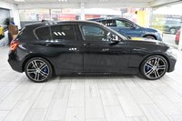 USED 2018 BMW 1 SERIES 1.5 118i M Sport Shadow Edition Hatchback 5dr Petrol Auto Euro 6 (s/s) (136 ps) SAT NAV LEATHERS H-SEAT SENSORS