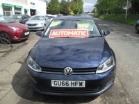 USED 2016 66 VOLKSWAGEN GOLF 1.6 TDI BlueMotion Tech Match Edition Hatchback 5dr Diesel DSG Euro 6 (s/s) (110 ps) 