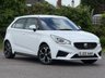 USED 2022 22 MG MG3 1.5 VTi-TECH Exclusive Nav Hatchback 5dr Petrol Manual Euro 6 (s/s) (106 ps) ** ULEZ EXEMPT ** LOW MILEAGE PETROL ** FULL SERVICE HISTORY - 4 SERVICES (3 DEALER + 1 INDEPENDENT)  ** BRAND NEW MOT & ENGINE SERVICE - EXPIRY MAY 2027 ** APPLE CAR PLAY ** HALF BLACK LEATHER INTERIOR ** REVERSE CAMERA ** BLUETOOTH ** AUX & USB ** AUTOMATIC LIGHTS & WIPERS ** SATTELITE NAVIGATION ** DAB RADIO ** VOICE CONTROL ** CRUISE CONTROL ** SPEED LIMITER ** GUARD X PAINT PROTECTED  ** NATIONWIDE DELIVERY OPTIONS AVAILABLE ** ZERO DEPOSIT FINANCE PACKAGES AVAILABLE **