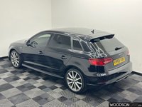 USED 2018 68 AUDI A3 1.0 TFSI 30 Black Edition Sportback 5dr Petrol Manual Euro 6 (s/s) (116 ps) Sat Nav / DAB Radio / Rear Parking Sensors / Apple+Android Car Play / Rear Parking Sensors