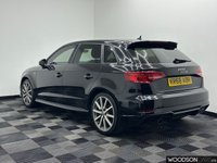 USED 2018 68 AUDI A3 1.0 TFSI 30 Black Edition Sportback 5dr Petrol Manual Euro 6 (s/s) (116 ps) Sat Nav / DAB Radio / Rear Parking Sensors / Apple+Android Car Play / Rear Parking Sensors