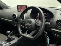 USED 2018 68 AUDI A3 1.0 TFSI 30 Black Edition Sportback 5dr Petrol Manual Euro 6 (s/s) (116 ps) Sat Nav / DAB Radio / Rear Parking Sensors / Apple+Android Car Play / Rear Parking Sensors