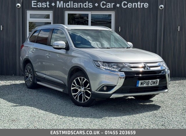 View our Mitsubishi Outlander 2.2 DI-D 4 SUV 5dr Diesel Auto 4WD Euro 6 (147 ps)