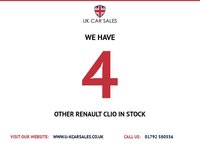 USED 2018 18 RENAULT CLIO 0.9 TCe Iconic Hatchback 5dr Petrol Manual Euro 6 (s/s) (90 ps) CATEGORY INSURANCE LOSS