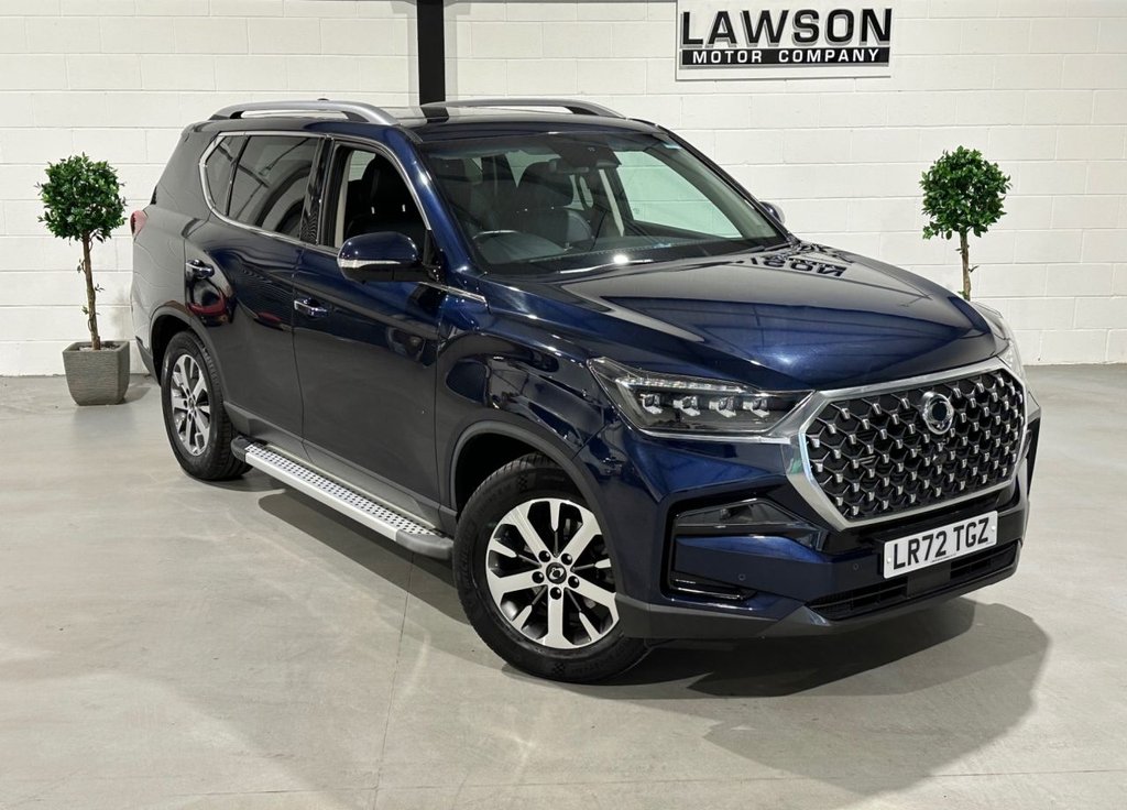 USED 2022 72 SSANGYONG REXTON 2.2D Ultimate SUV 5dr Diesel T-Tronic 4WD Euro 6 (202 ps) 