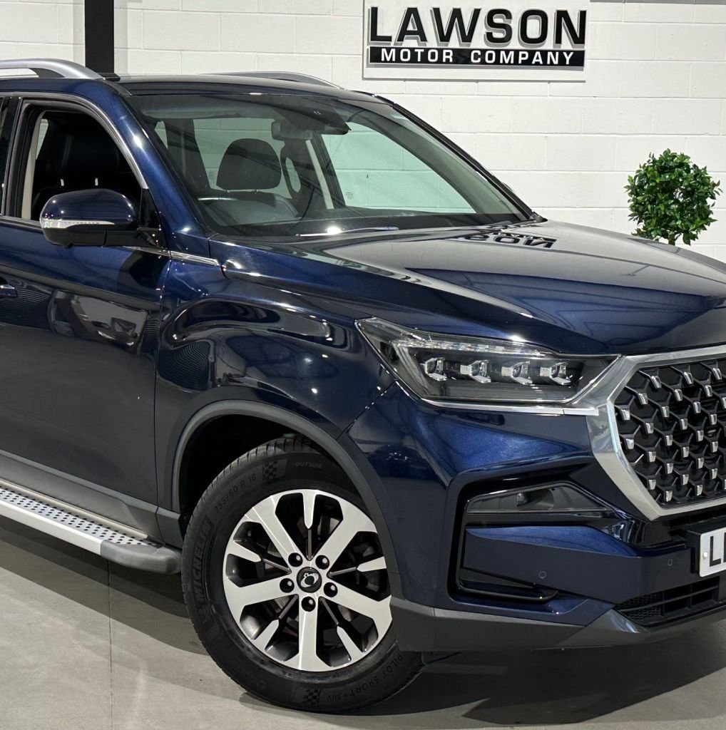 USED 2022 72 SSANGYONG REXTON 2.2D Ultimate SUV 5dr Diesel T-Tronic 4WD Euro 6 (202 ps) 
